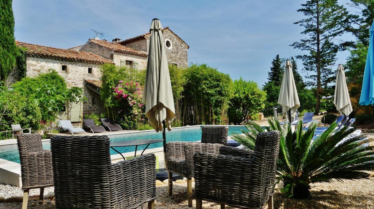 Mas Escombelle Bed & Breakfast Barjac  Exterior photo