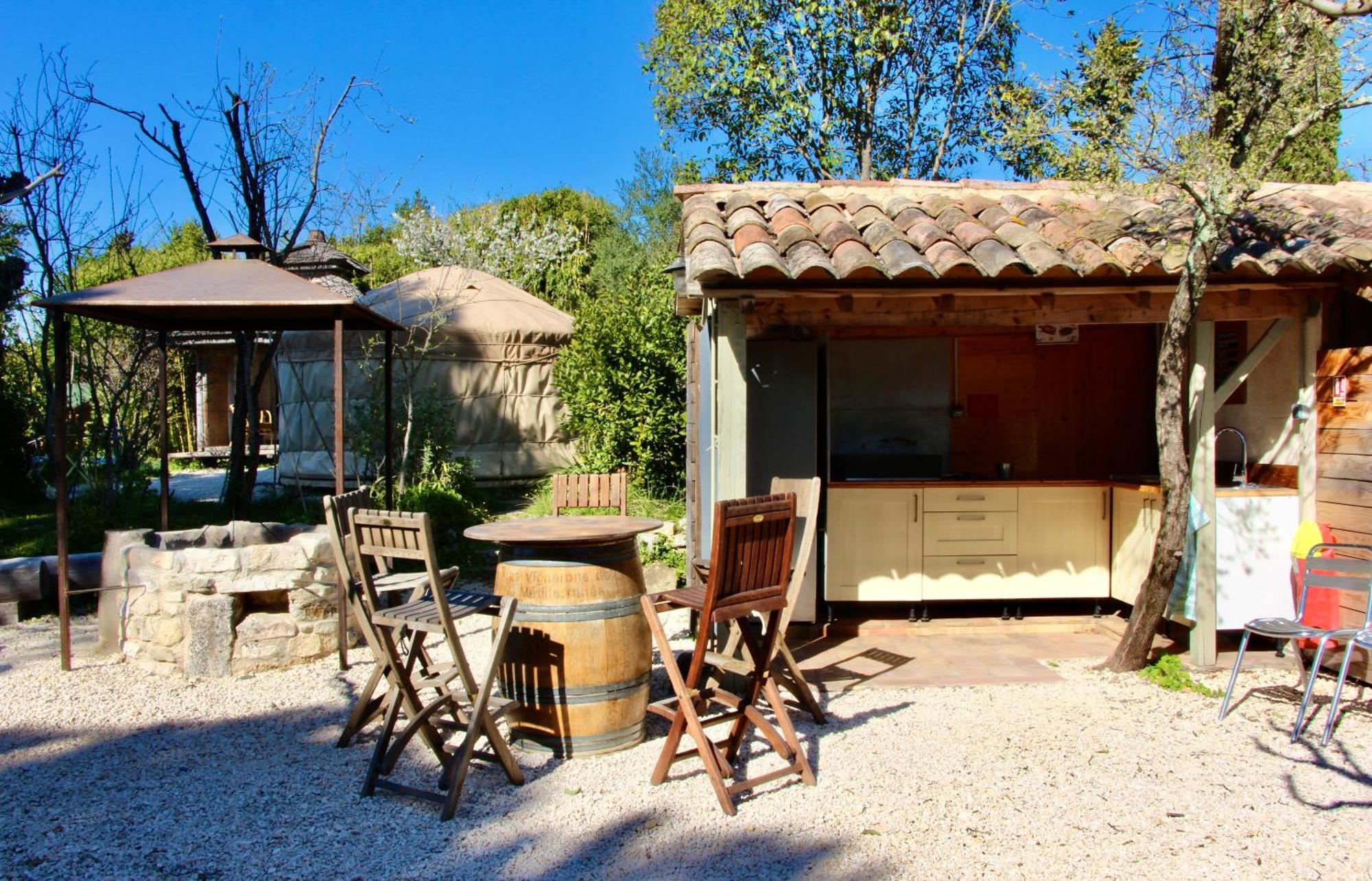 Mas Escombelle Bed & Breakfast Barjac  Exterior photo